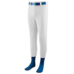 Youth XL White Baseball/Softball Pants