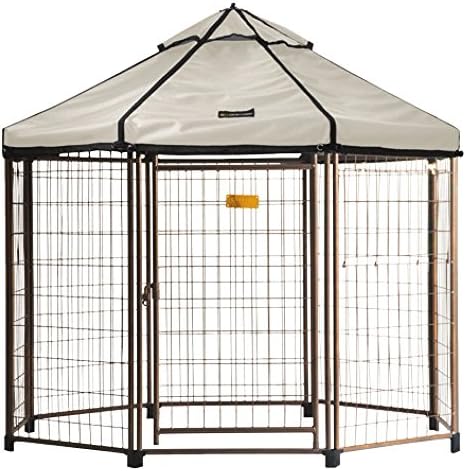 Advantek Select Pet Gazebo, Off White, Medium, Off-White