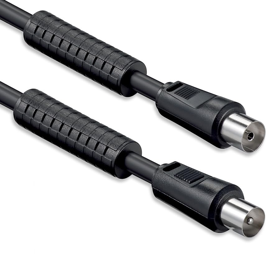 1aTTack Coaxial Connection Cable Antenna Cable Sat Cable F-Connector Coaxial Male to Coaxial Female Double-Shielded / Triple Shielded / Quadruple Shielded / 75 db / 85 db / 100 db / 110 db / 120 db / 125 db