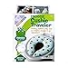 Mommy's Helper Cushie Traveler Folding Padded Potty Seat in White with Frog Design, Includes Convenient Carry Bag for Easy Transport