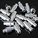 olyclass Inline Axle Aluminum Speed Spacer 8-Pack Spacers for 6mm Axles (Silver)