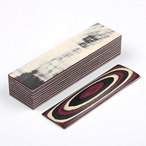 C Knife Handles Making Material Wood Blanks Color Wood Handle Parts Grips 120x40x30mm