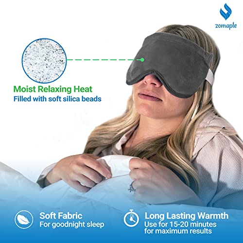 Warm Eye Compress Mask for Dry Eyes Heated Eye Mask Perfect Moist
