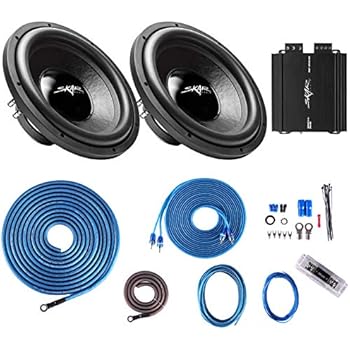 Amazon.com: Skar Audio iX-12 D4 Dual 12" 500 Watt RMS Subwoofer Package
