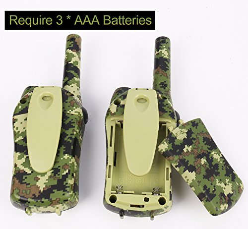 Kids Walkie Talkies, UOKOO Walkie Talkies for Kids 22 Channel FRS/GMRS Two Way Radio Up to 3KM UHF Handheld Walkie Talkies, Toys for 5-year old Boys, Gifts for 7-year Old Boys and Girls - Thumbnail 3