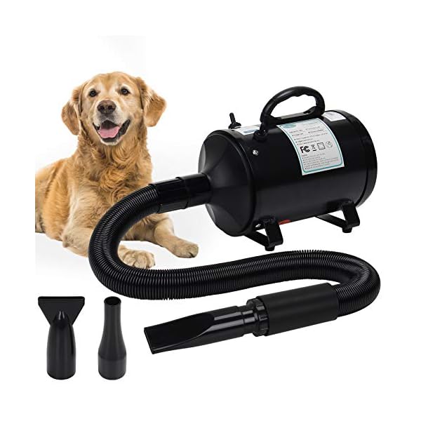 winniehome 3.2HP Pet Grooming Hair Dryer for Dogs and Cats, High