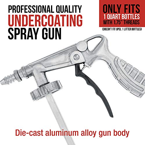 Custom Shop Air Undercoating Spray Gun Apply, Rubberized Undercoat