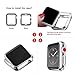 for Apple Watch Case 38mm Series 3, Alritz Soft Slim TPU Protective Case Flexible Anti-Scratch Bumper Cover for Apple Watch Series 1 Series 2 Series 3 Nike+ Sport Edition
