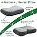VISCO LOVE Celliant Sleep Universal Orthopedic and Ergonomic Neck Support Memory Foam Pillow US LLC.