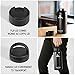 32 oz Stainless Steel Water Bottle, Fnova Flask Insulated Double Walled Vacuum Thermos, Wide Mouth bouns Protective Pouch/Carry Cover and Coffee Lid, BPA-Free, Cold 24 Hrs / Hot 12 Hrs (32oz Black)