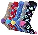 Marino’s Men Design Dress Socks, Cotton Socks, 5 Pairs - Circular Design Collection - 10-13