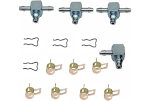 Zieichy Sprinter Fuel Return Line Injector Metal Connector For Diesel LLY LMM LBZ W/clamps 4Cyl
