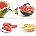 Watermelon Slicer, Corer and Server by PerfectSlice, Use as Knife & Tongs, FREE Melon Ballers, Quality Stainless Steel, Safe & Easy, Make Slices & Cubes, Perfect for Melons, Watermelons & Dragon Fruit