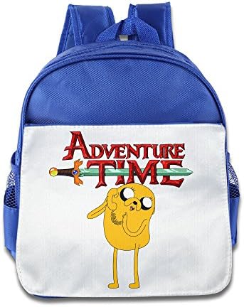 ELF STORY - Adventure Time Jake Poster Little Kid Baby Boys Girls Toddler School Backpack RoyalBlue