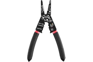 Solsop Multi-Tool Wire Stripper, Professional Wire Stripping Tool/Wire Cutter - 8 Inch…