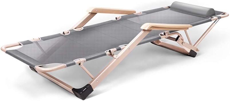 YLLN Tumbona reclinable reclinable Silla de gran gravedad para patio de