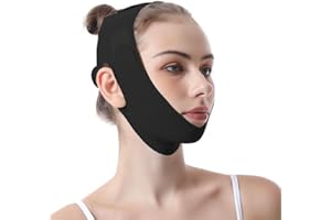 Skult Collagen Face Sculpt Wrap,Chin Strap for Sleeping,Adjustable Face Mask Jawline Shaper with Skin-Friendly And Breathable