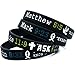Ezekiel Gift Co. New Testament Bible Bracelets with Scripture Verses from the Four Gospels Silicone Rubber Wrist Bands Religious Christian Gifts