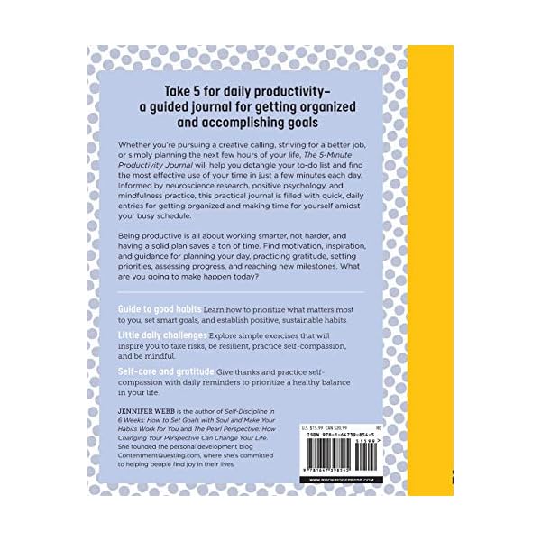 The 5-Minute Productivity Journal: Little Challenges to Spark Motivation and Empower You