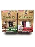 2-pack Variety: Oatmeal Raisin & Classic Sugar Cookies, Scratch & Grain Baking Co. Kits [1 of Each]