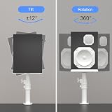 suptek Clamp-on Speaker Stand Desk Mount Set 9.6x8.8 inch Trays 2 Pack view 4