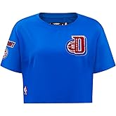 Womens NBA Mash Up Cotton Short Sleeve Boxy Tee