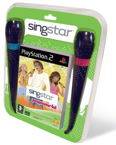 #84 — SingStar Popworld with 2 Microphones (PS2)