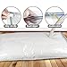 Premium Space Saver Bags, Hibag Pack of 6 Vacuum Compression Bags (2 X Small, 2 X Medium, 2 X Large) with 2 Free Roll Up Bags no Vacuum Needed and 1 Free Hand-Pump, Saving more 80% Storage S (6-combo)