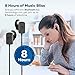 TaoTronics Bluetooth Headphones Wireless In Ear Earbuds Sports Earphones with Microphone, Black (8 Hours Playtime, Bluetooth 4.1, Hands Free Calling, Maximum Compatibility)