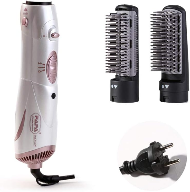 Hot Air Styler Hair Dryer Hot Air Styling Brush One Step and Volumiser Curler/Straightener Hair Curling Iron Salon Volume Negative Ion1000w 220-240v