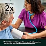 3M Littmann Classic III Stethoscope Caribbean Blue 27" 5623 view 4