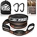 Pro Venture Hammock Straps and 2 Carabiners, 30+2 Loops, 1200lbs Breaking Strength (500lbs Rated) | 100% Non-Stretch, Lightweight, Portable Camping - Quick, Easy Setup | Heavy Duty + Tree Friendly