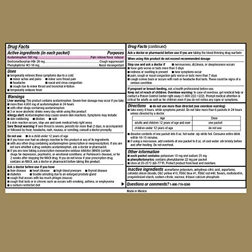 image for GoodSense Nighttime Severe Cold, Cough & Flu, Temporarily Relieves Nas