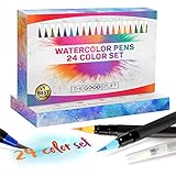 The Good Stuff Watercolor Brush Pens Set
