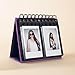 CAIUL 68 Pockets Calendar Style Photo Album Compatible with Fujifilm Instax Mini 12 11 8 8+ 9 70 7s 90 25 26 50s Films, Purple