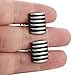 Jstyle Black Cufflinks for Men Shirt Cufflinks Unique Business Wedding