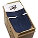 Sweet Jojo Designs Red, White & Blue Vintage Aviator Baby Boys Changing Pad Cover