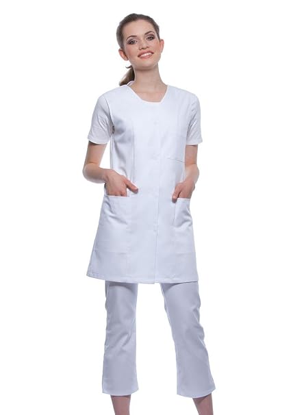 Ladies Basic Kasack F r Pflege Klinik Labor Medizin rzte ladies-basic-kasack-f-r-pflege-klinik-labor-medizin-rzte