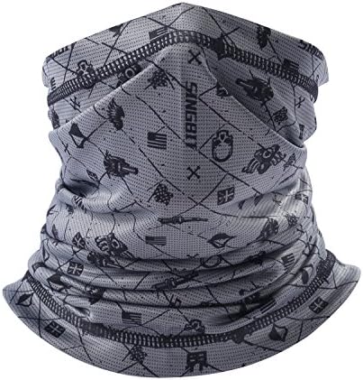 SINGBIT Summer Face Mask Bandana Windproof UV Dust Protection Neck Gaiter For Motorcycle