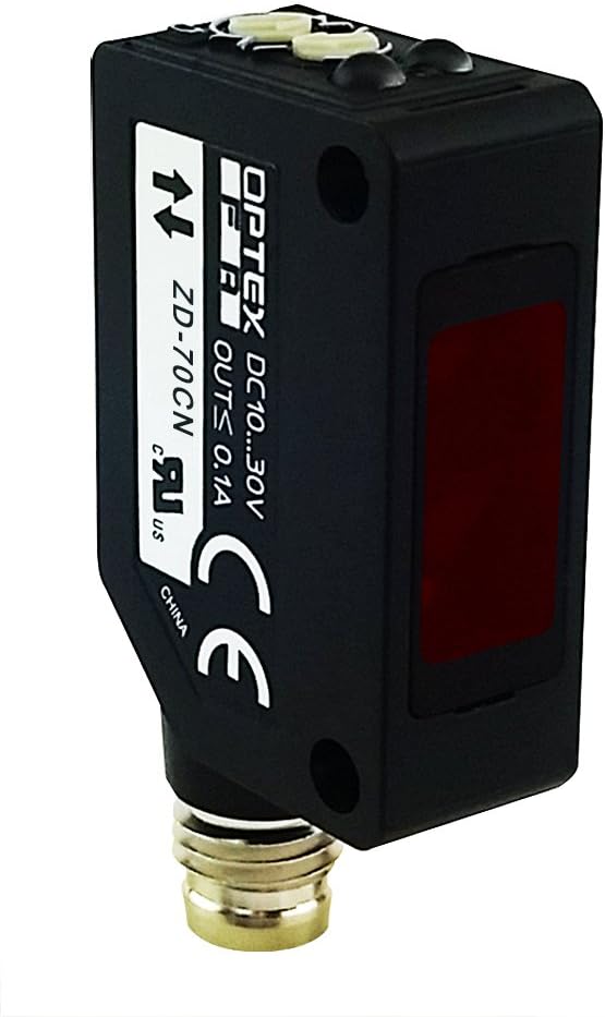 Optex FA 700mm diffuse reflective photoelectric beam sensor NPN output M8 4 pin QD