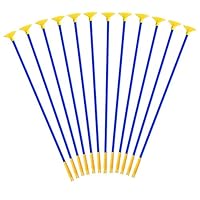 Syhonic 12PCs Kids Archery Sucker Arrow Youth Hunting Safe Sucker Arrows for Childrens Recurve Bow Compound Bow Arrows Set Outdoor Target Shooting