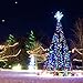 Solar String Lights Outdoor Waterproof with 8 Lighting Modes, 72FT 200 LED Indoor Christmas Tree Lights for Garden Patio Lawn Balcony Holiday Party Decoration Bedroom Yard Decor, (Multi Color)