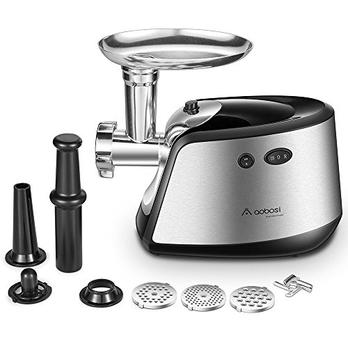 Meat Grinder Electric AAOBOSI Grinder Heavy Duty Meat MincerSausage