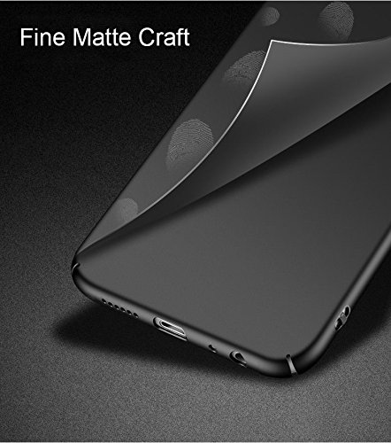 Johra® 4 Cut All Sides Protection Sleek Ipaky Black Hard Case Back Cover for Xiaomi Mi Redmi Note 5 Pro - Redmi Note 5 P