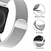 Cocos Compatible with Apple Watch Band Mesh Milanese Loop Stainless Steel Compatible with iWatch Band Compatible with Apple Watch Series 4 (40mm 44mm) Series 3 2 1 (38mm 42mm)