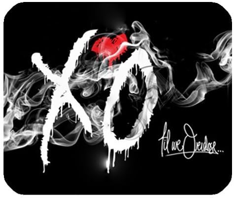 Personalized Rectangle Non-Slip Rubber Mousepad Gaming Mouse Pad / Mat- The Weeknd XO