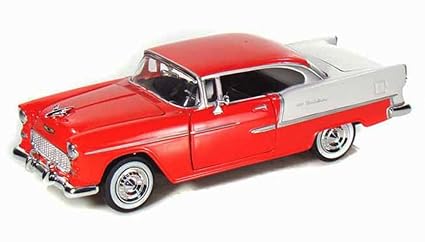 1955 chevy bel air coupe diecast replica