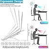 JPARR-Laptop-Stand-Ventilated-Laptop-Computer-Stand-Portable-Foldable-Desktop-Laptop-Riser-8-Angle-Adjustable-Notebook-Mount-Compatible-with-Laptop-Tablet-Phone JPARR Laptop Stand, Ventilated Laptop Computer Stand, Portable Foldable Desktop Laptop Riser, 8-Angle Adjustable…