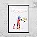 All Adults Were Once A Kid Before Wall Art Print The Little Prince Nursery Decorative Quotes Wall Art Print No Frame Z207