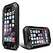 Love Mei LM001 Shockproof Water Resistant Dust/Dirt/Snow Proof Aluminum Metal Gorilla Glass Heavy Duty Protection Case Cover for Apple iPhone 6 Plus – Black